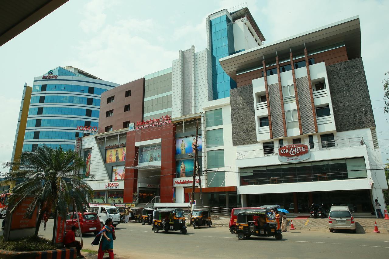 Kga Elite Continental Hotel Tiruvalla Exteriör bild