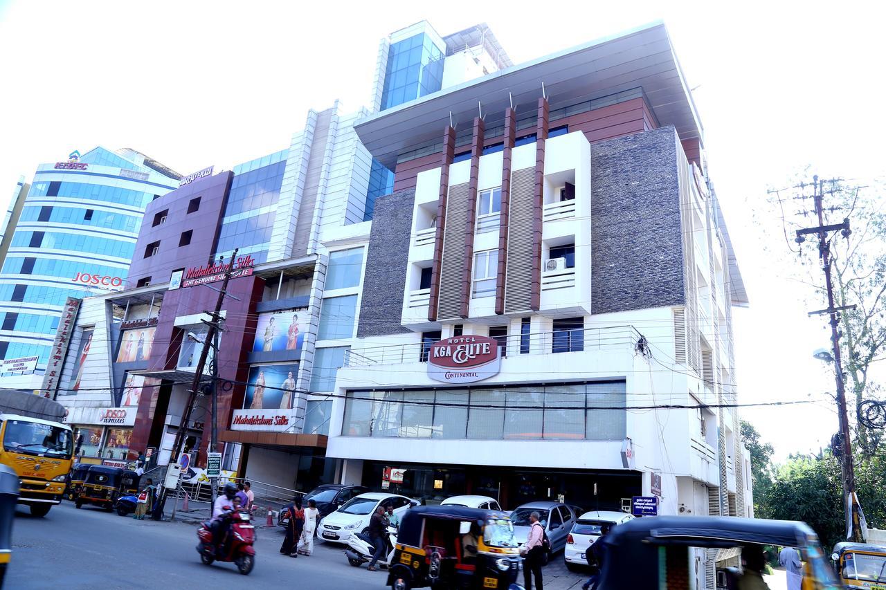 Kga Elite Continental Hotel Tiruvalla Exteriör bild
